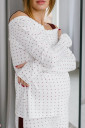 Пижама для беременных 726001, бордовый