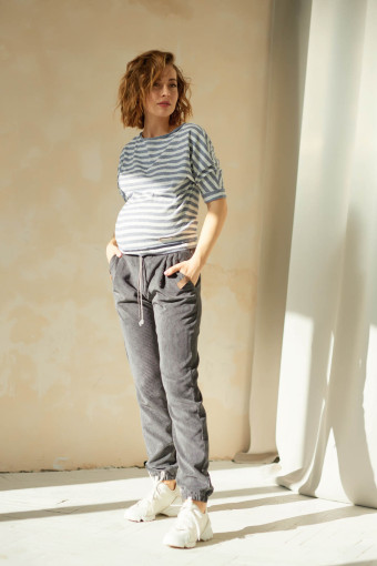 Вельветовые брюки для беременных арт. 1315
