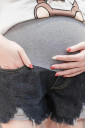 Шорти джинсові для вагітних