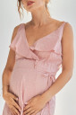 Сарафан для беременных на запах арт. 20116, розовый