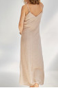 Сукня міді для вагітних арт. 20018, бежевий