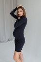 Сукня 2009 для вагітних та годування, темно-сірий