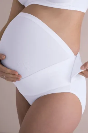Дородовый пояс-бандаж для беременных BabyBelt арт.1708, белый