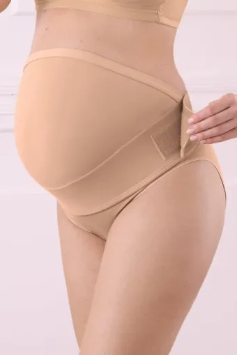 Дородовый пояс-бандаж для беременных BabyBelt арт.1708, телесный