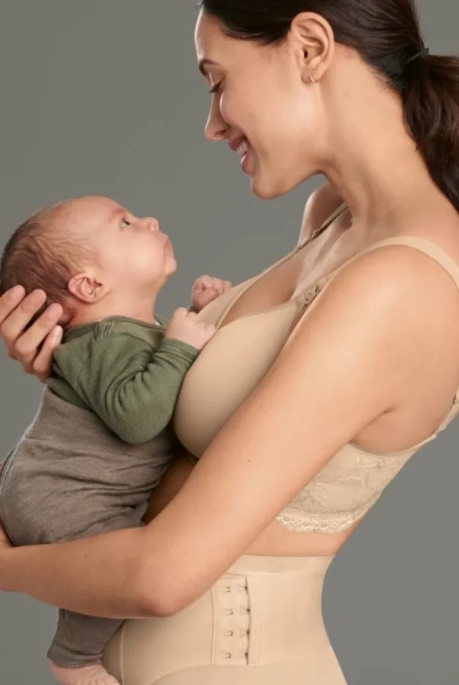 Бандаж послеродовой ReBelt Panty Florence высокая коррекция, бежевого цвета Бандаж послеродовой ReBelt Panty Florence высокая коррекция, бежевого цвета