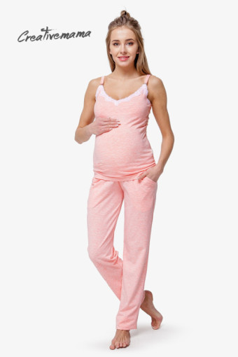 Домашній костюм Peach coton для вагітних і годування