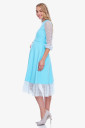 Платье для беременных и кормления Praline, голубой