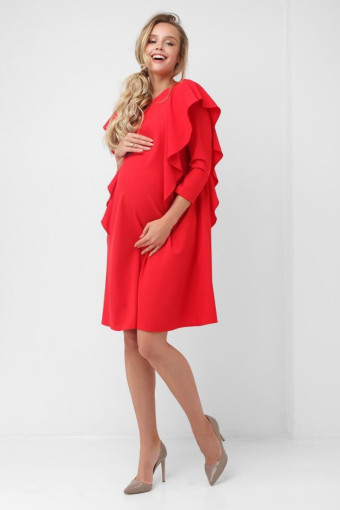 Сукня для вагітних та годування арт. 1870 0844, червоний