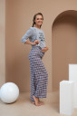 Пижама для беременных и кормления 2190 1564 2178 1222, серый