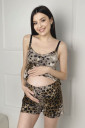 Комплект для дома для беременных и кормления 2325(4) 1229, леопардовый