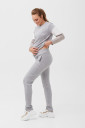 Спортивный костюм для беременных и кормления арт. 2094(93) 1093, серый
