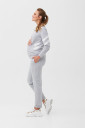 Спортивный костюм для беременных и кормления арт. 2085(1913) 1360, серый