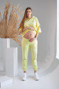 Спортивный костюм 2149(50) 1462 для беременных и кормления, жёлтый