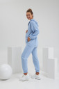 Спортивний костюм 2173(88) 1559 для вагітних та годування, блакитний