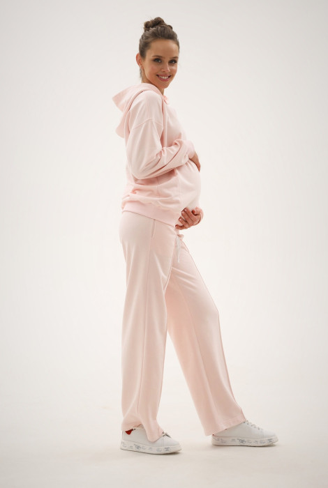 Спортивний костюм 2203(4) 1590 для вагітних і годування,  блідо-рожевий