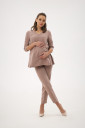 Блуза для беременных и кормящих мам 2209 1607, бежевый