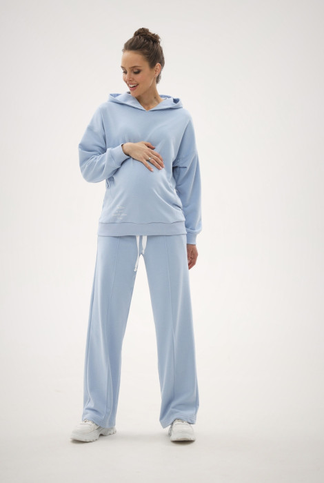 Спортивный костюм 2203(4) 1559 для беременных и кормящих, голубой