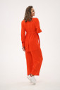 Просторий костюм 2213(4) 1602 для вагітних і годування,  помаранчевий