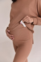 Костюм в рубчик 2231(24) 1636 для беременных с секретом для кормления
