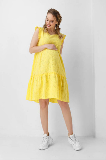 Платье для беременных и кормления арт. 1949 1100, желтый