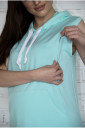 Сукня для вагітних та годування арт. 2002 1357, м'ятний