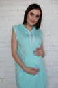Платье для беременных и кормления арт. 2002 1357, мятный