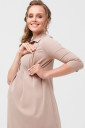 Платье для беременных и кормления арт. 2086 1406, бежевый