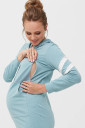 Сукня для вагітних та годування арт. 2090 1407, блакитно-зелений