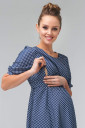 Платье 2133 1512 для беременных и кормления, синий