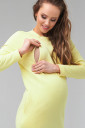 Платье 2142 1462 для беременных и кормления, жёлтый