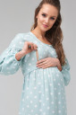 Платье 2141 1513 для беременных и кормления, мятный