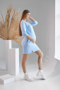 Сукня 2162 1521 для вагітних і годування, блакитний