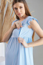 Платье 2155 1508 для беременных и кормления, голубой