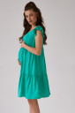Сукня 2155 1537 для вагітних і годування, зелений