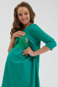 Платье 2191 1569 для беременных и кормления, зелёный