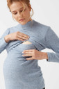 Гольф для вагітних та годування арт. 1998 0002, блакитний