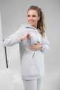 Спортивный костюм 2105(6) 1433 для беременных и кормления, серый
