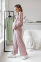Кофта 2128 1510 для беременных и кормления, розовая пудра