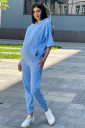 Штани джогери для вагітних 2163 1521, блакитного кольору