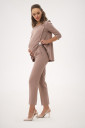 Классический костюм 2209(10) 1607 для беременных и кормящих, мокко