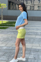 Жёлтые шорты для беременных 2222 1625