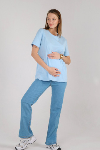 Джинсы для беременных 2330 0035, голубой