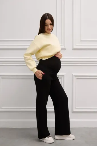 Штани для вагітних 2320 1435, чорні