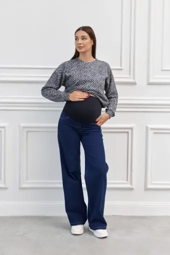 Джинси для вагітних 2520 0031, синій
