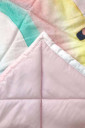 Одеяло в детскую кровать из сатина, Волшебные единороги