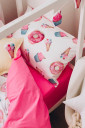 Постельное белье в детскую кровать Акварельные сладости