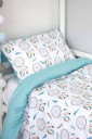 Постельное белье в детскую кровать Голубой ловец снов