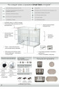 Круглая кроватка-трансформер SMART BED ROUND 9-в-1