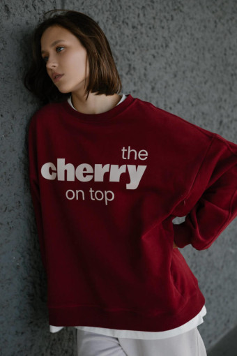 Світшот для вагітних і годуючих The cherry