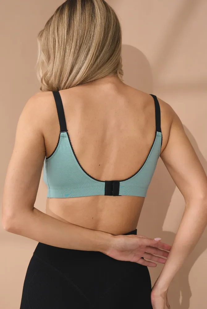 Базовий бюстгальтер для вагітних та годуючих Ruta, полин Базовий бюстгальтер для вагітних та годуючих Ruta, полин